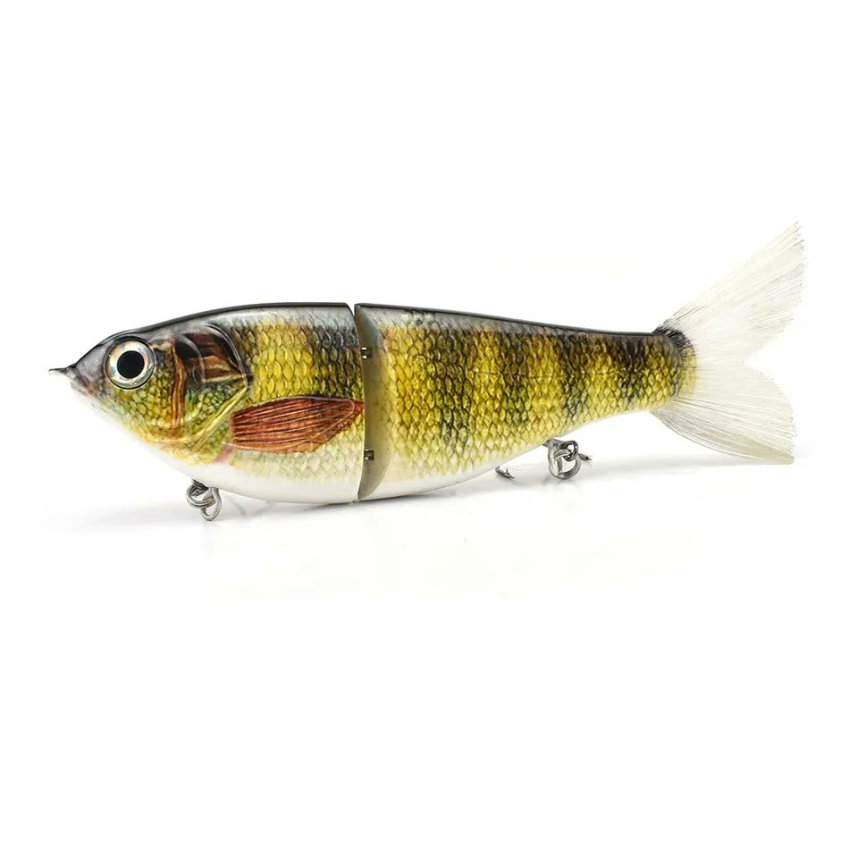 BACKWATER ANGLER Shad glide swimbait 170mm in perch finish