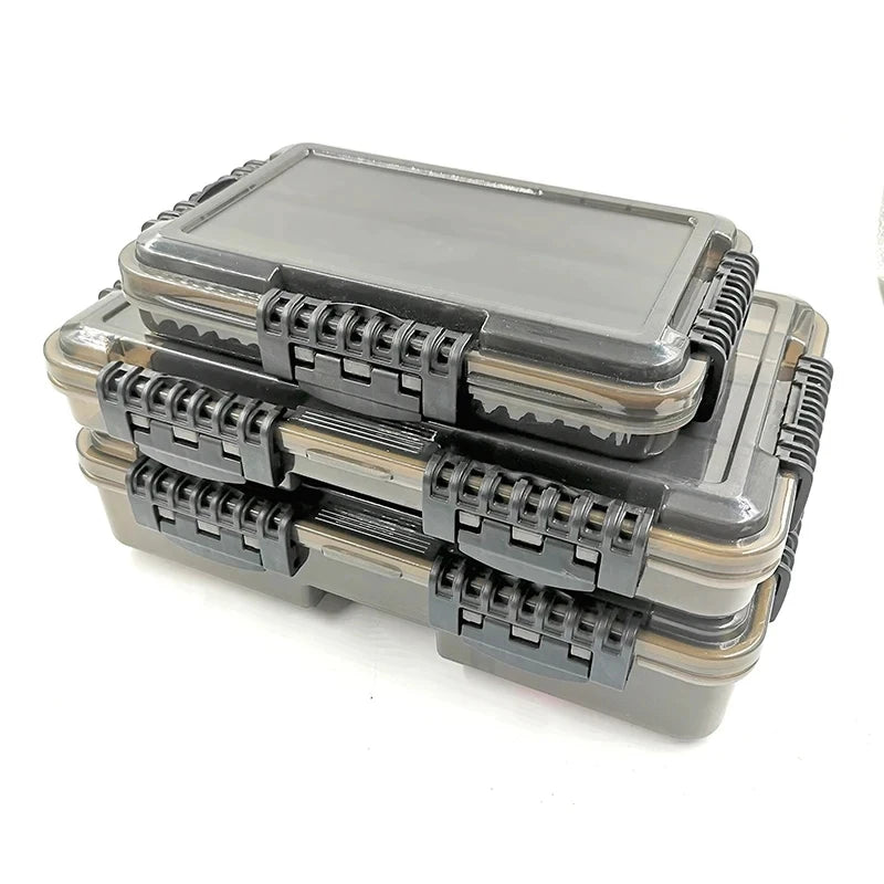 Waterproof Tackle Box | Sealed ABS, 3 Sizes