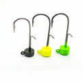 Tungsten Ned rig jig heads - mushroom stand-up heads