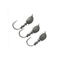 Tungsten wacky jig heads with weed guard option