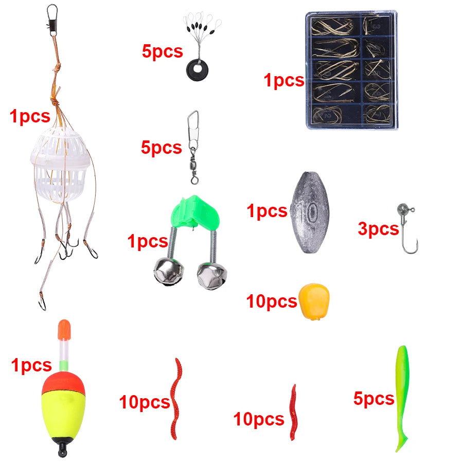 Tackle assortment contents
