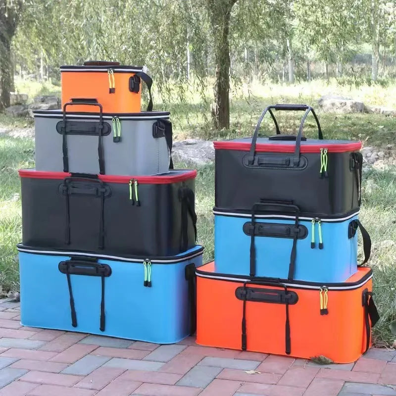 Collapsible EVA Live Fish Bucket | 35cm