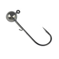 Tungsten ball jig heads with hooks - size range