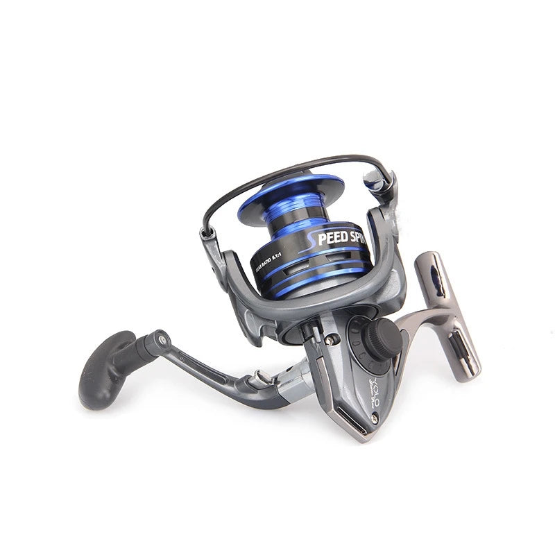 All-metal spinning reel, bail detail
