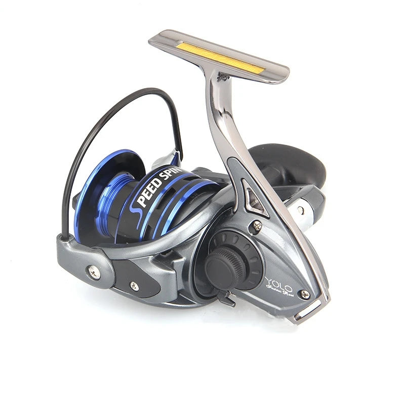 All-metal spinning reel, side