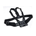 Chest harness mount, angled view