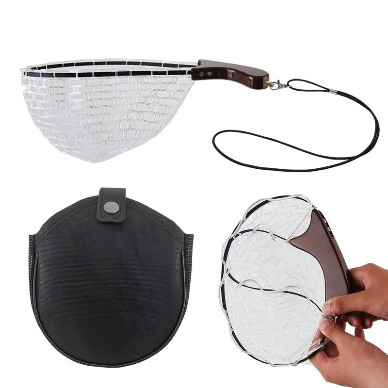 Folding net with carry case