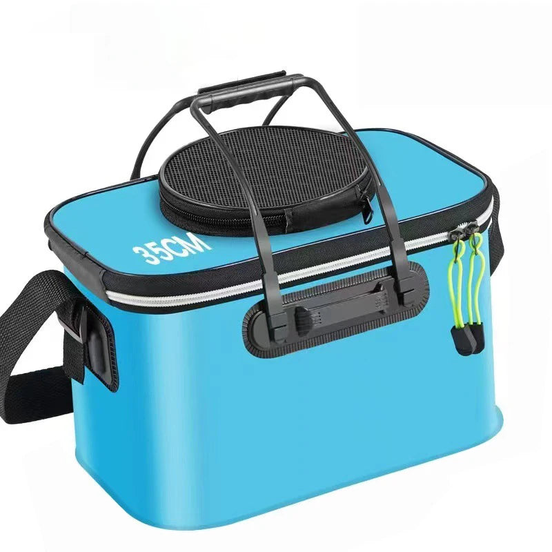 Collapsible EVA Live Fish Bucket | 35cm
