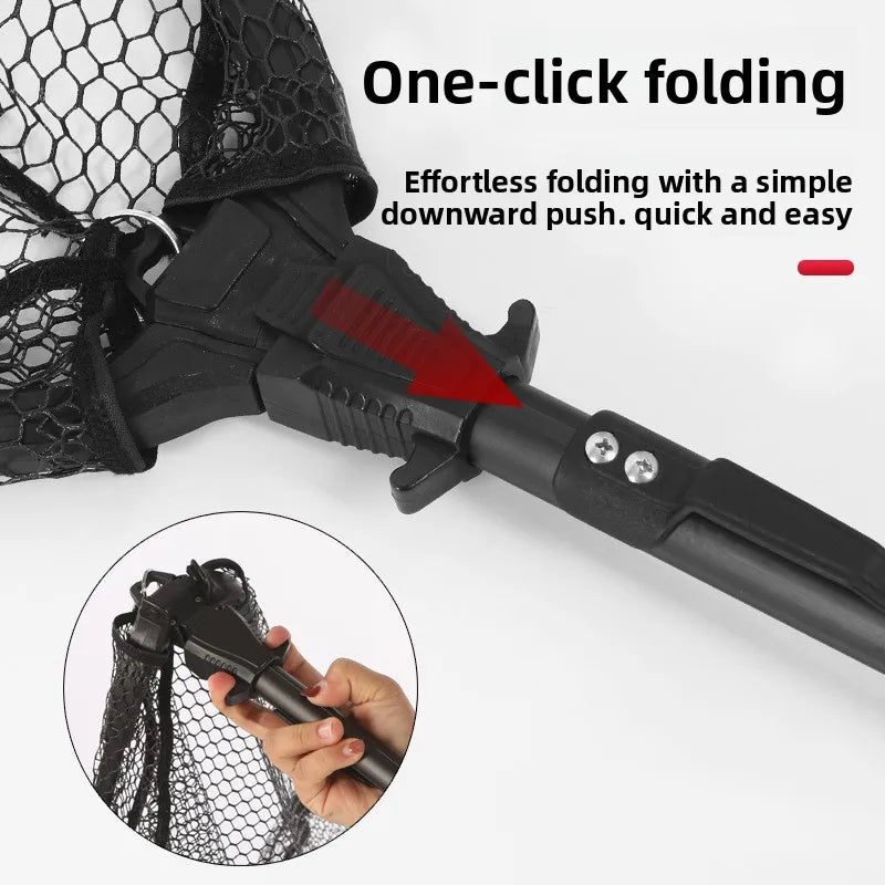 One-click folding mechanism