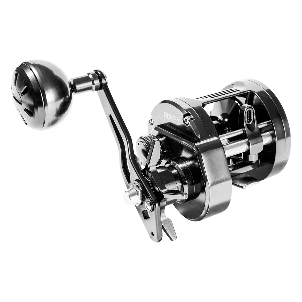 Overhead Jigging Reel | CNC Aluminum, 10 kg Drag