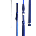 Telescopic boat trolling rod, sections