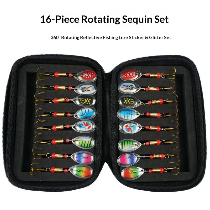 Spinner set, case open