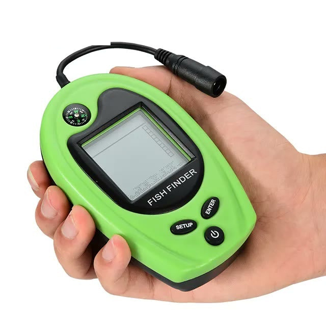 Portable sonar fish finder, display unit