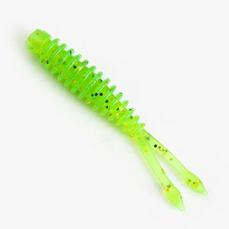BACKWATER OUTLAW TPE floating soft bait 35mm in green