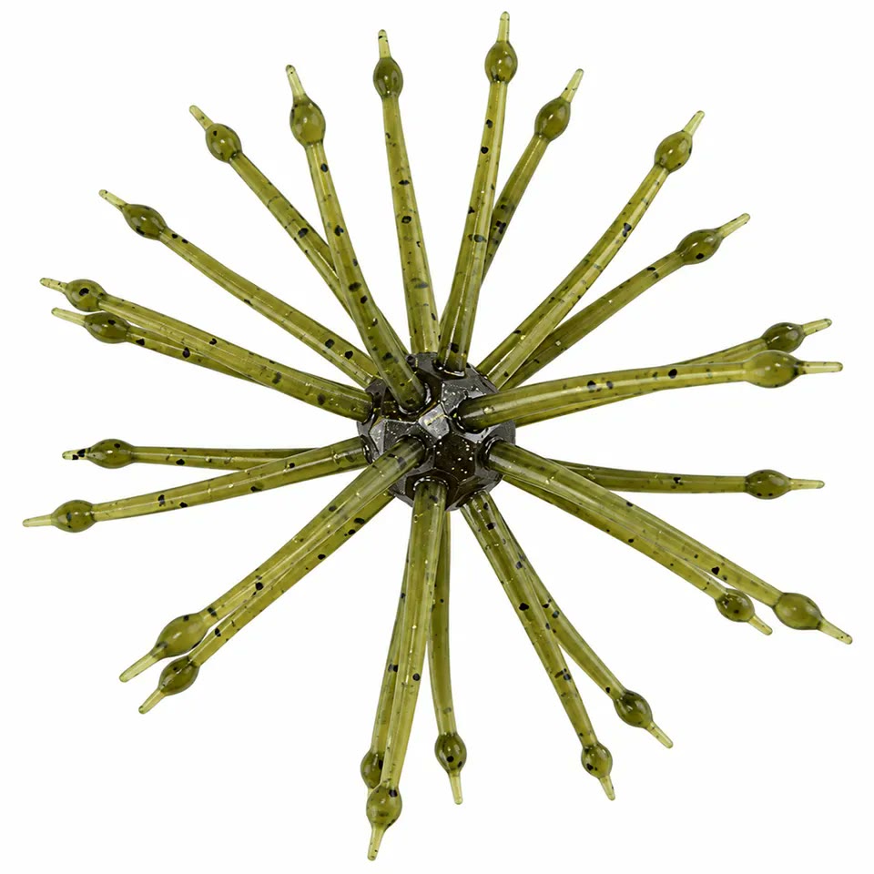 BACKWATER OUTLAW TPE sea urchin creature bait in watermelon