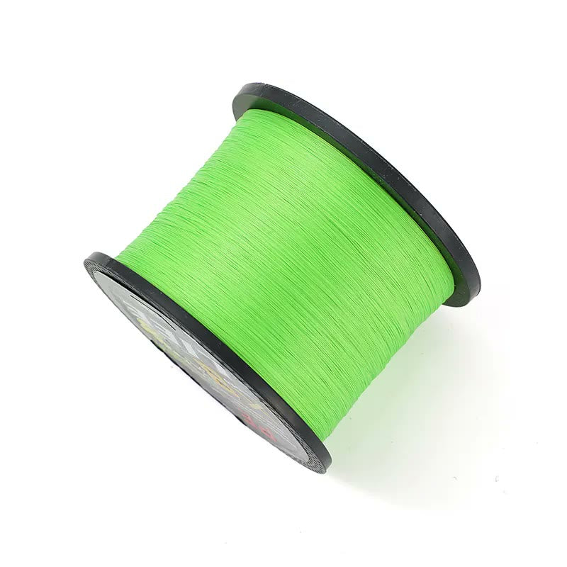 BACKWATER ANGLER X8 braided line 500M spool in chartreuse
