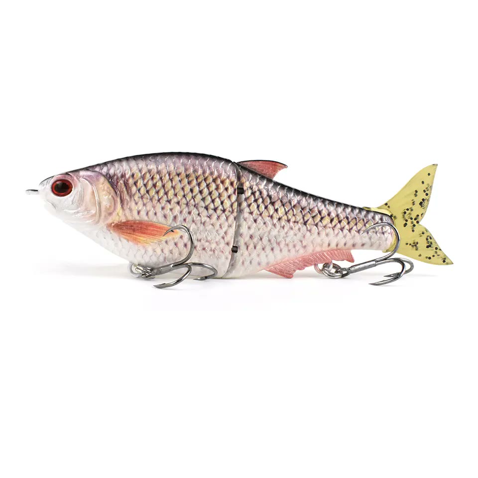 BACKWATER OUTLAW Glide swimbait 160mm in silver shad finish