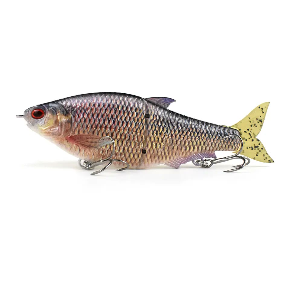 BACKWATER OUTLAW Glide swimbait 160mm in dark roach finish
