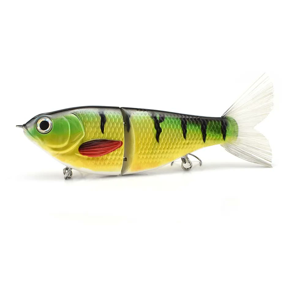BACKWATER OUTLAW Shad glide swimbait 170mm in fire tiger finish