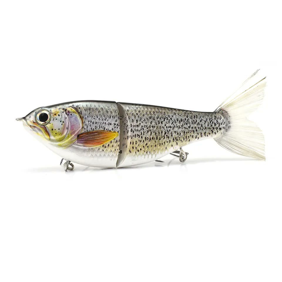 BACKWATER OUTLAW Shad glide swimbait 170mm in speckled trout finish