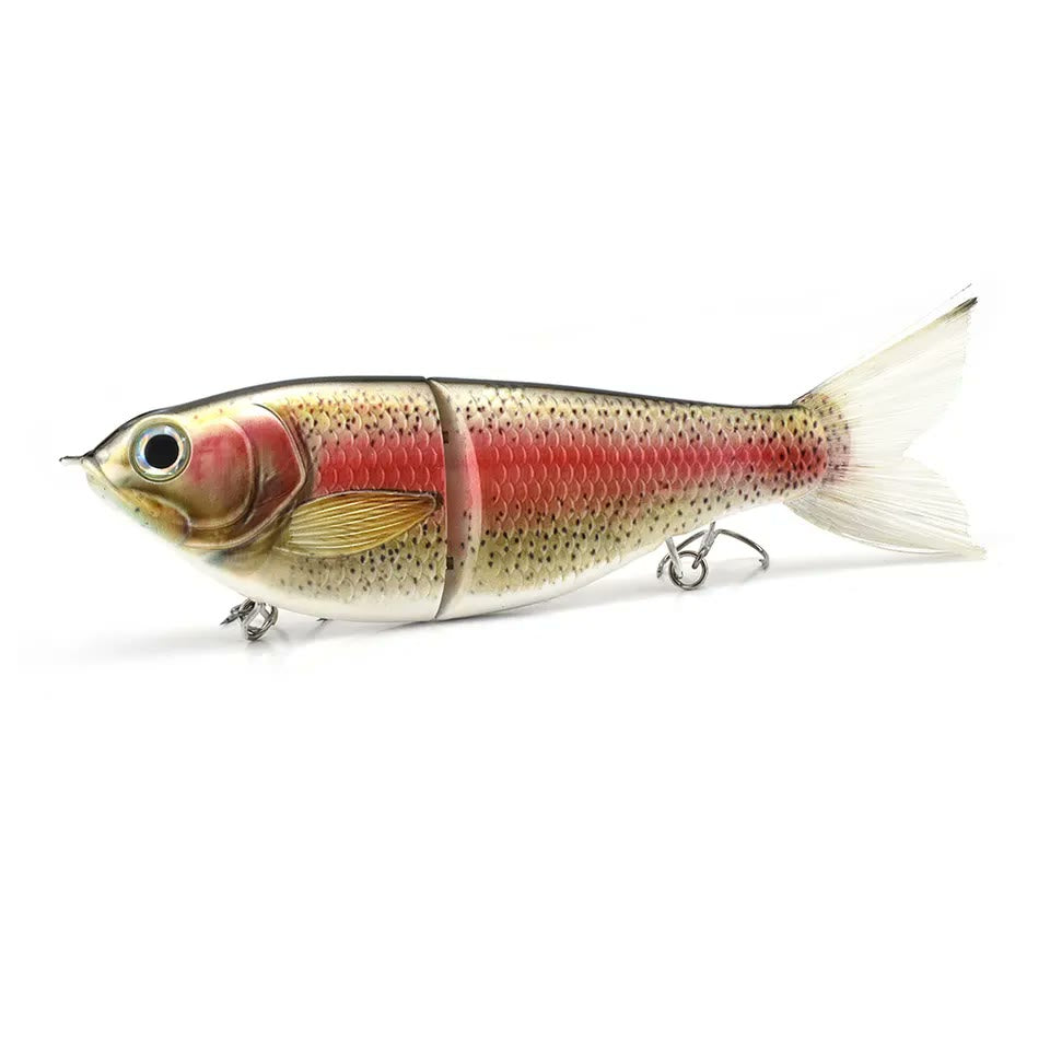 BACKWATER OUTLAW Shad glide swimbait 170mm in rainbow trout finish