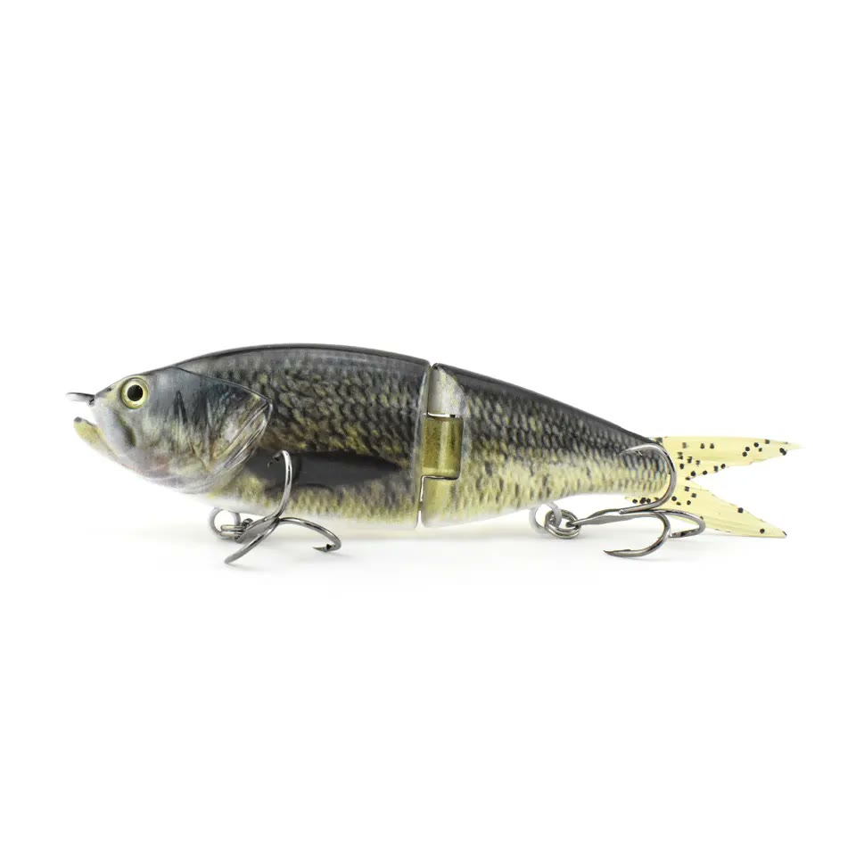 BACKWATER OUTLAW Glide bait 150mm in natural shad finish