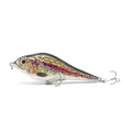 BACKWATER OUTLAW Wide glide jerkbait 155mm in rainbow trout finish