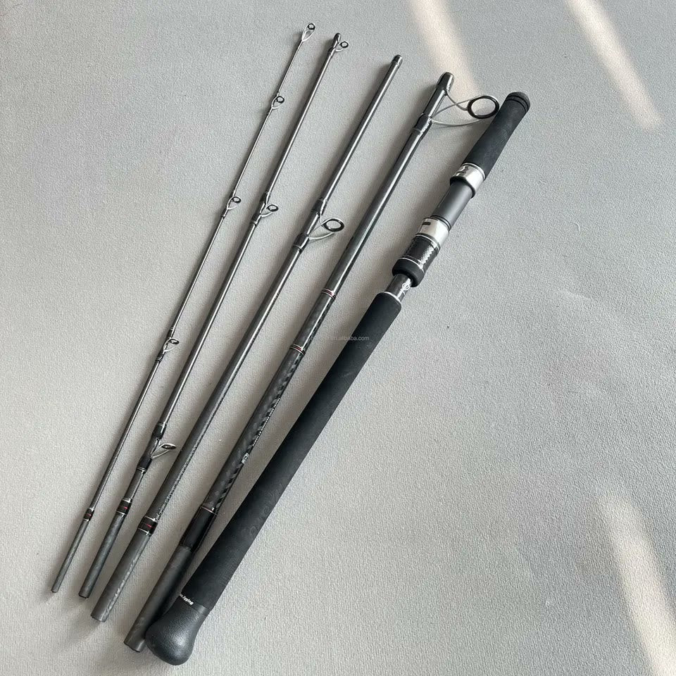 BACKWATER ANGLER Toray Carbon 5 Piece Travel Shore Jigging Rod