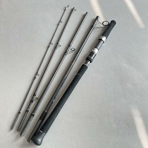 BACKWATER ANGLER Toray Carbon 5 Piece Travel Shore Jigging Rod