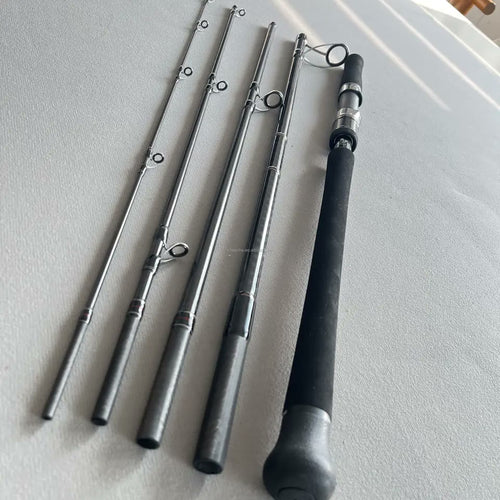 BACKWATER ANGLER Toray Carbon 5 Piece Travel Shore Jigging Rod