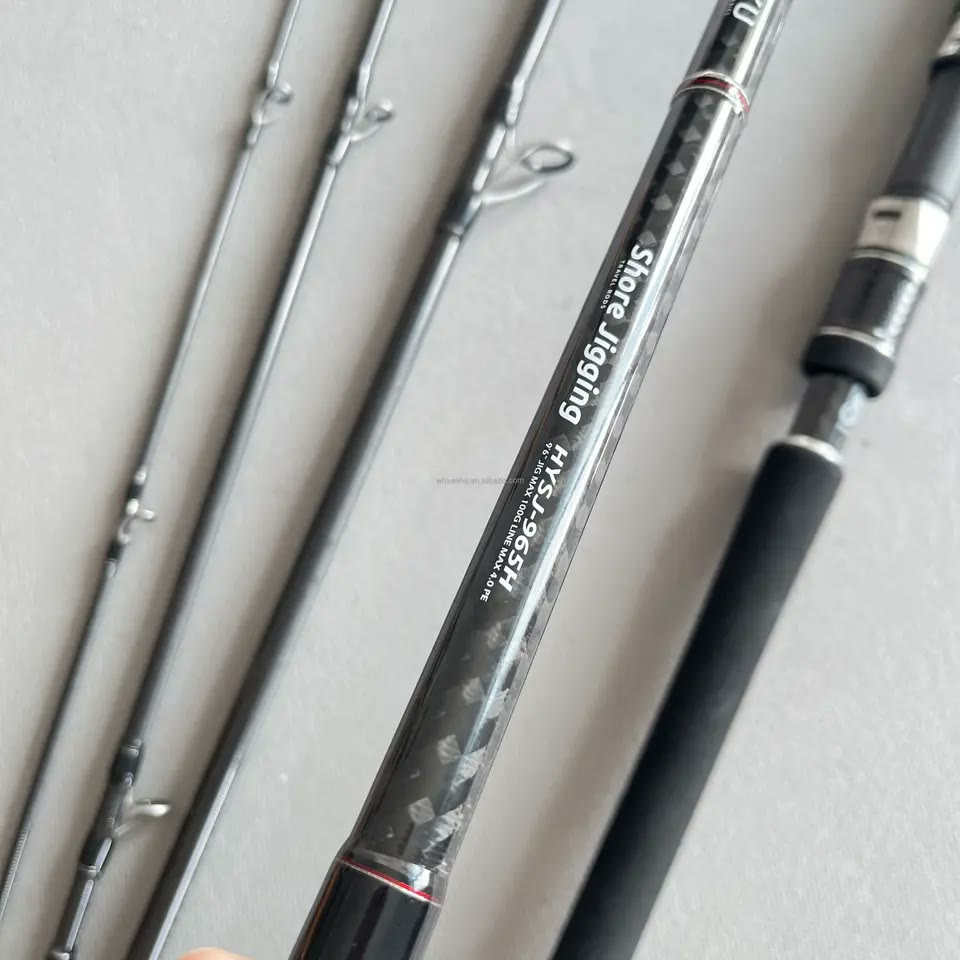 BACKWATER ANGLER Toray Carbon 5 Piece Travel Shore Jigging Rod