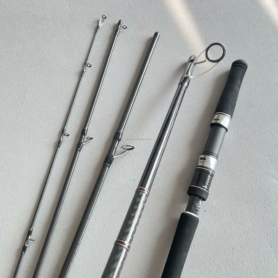 BACKWATER ANGLER Toray Carbon 5 Piece Travel Shore Jigging Rod