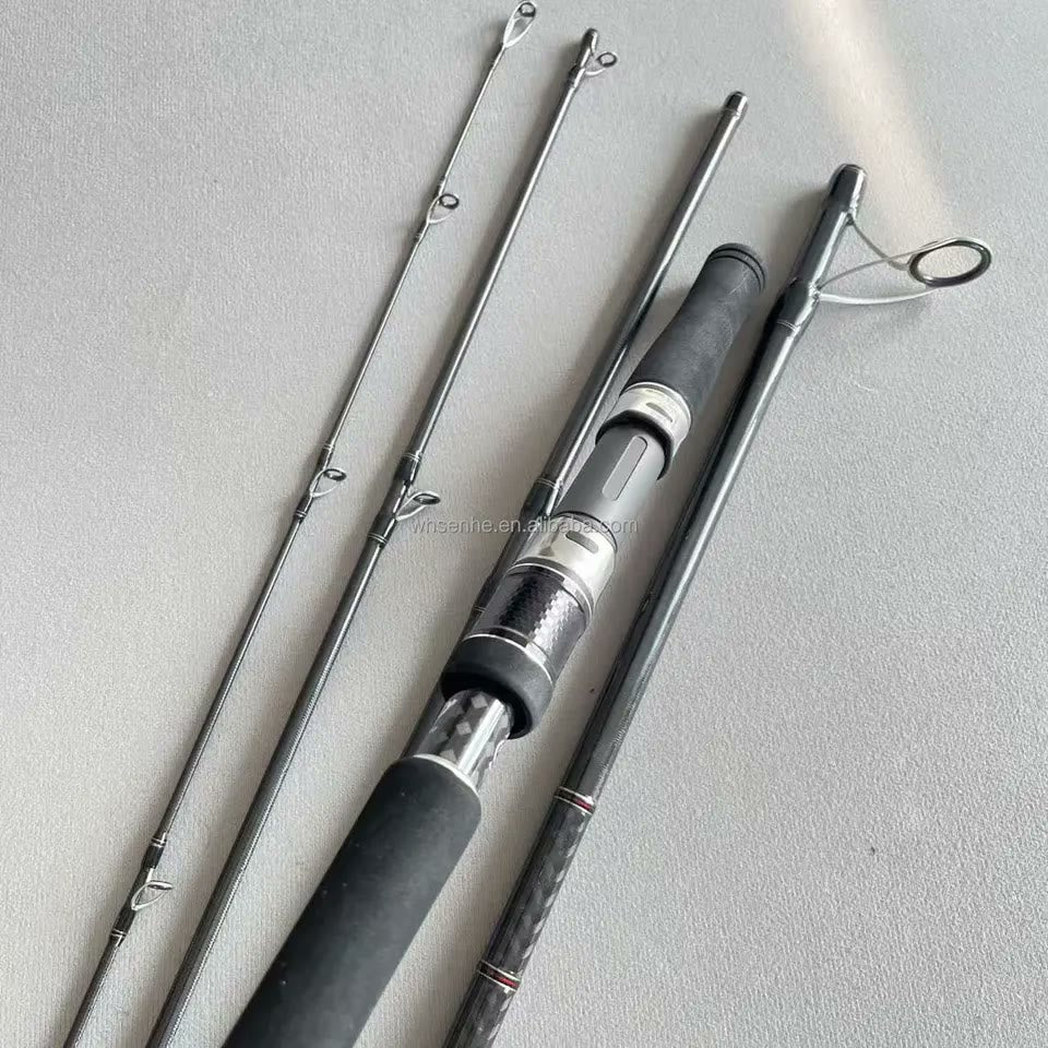 BACKWATER ANGLER Toray Carbon 5 Piece Travel Shore Jigging Rod