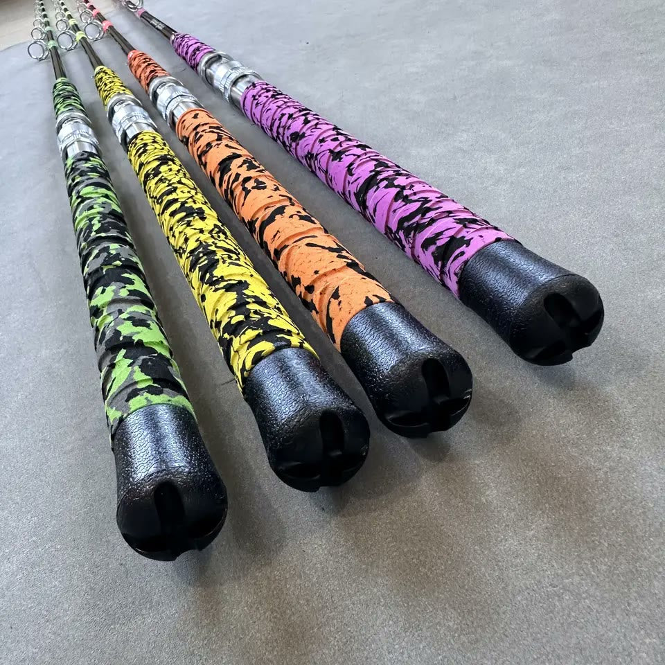 Glass Fiber Catfish Rod | 10ft & 12ft, EVA Grip