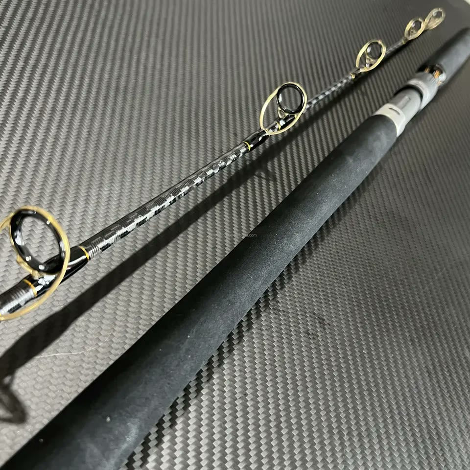 Popping Rod 2.5m | SeaGuide Rings, 80-200g Lures, Extra Heavy