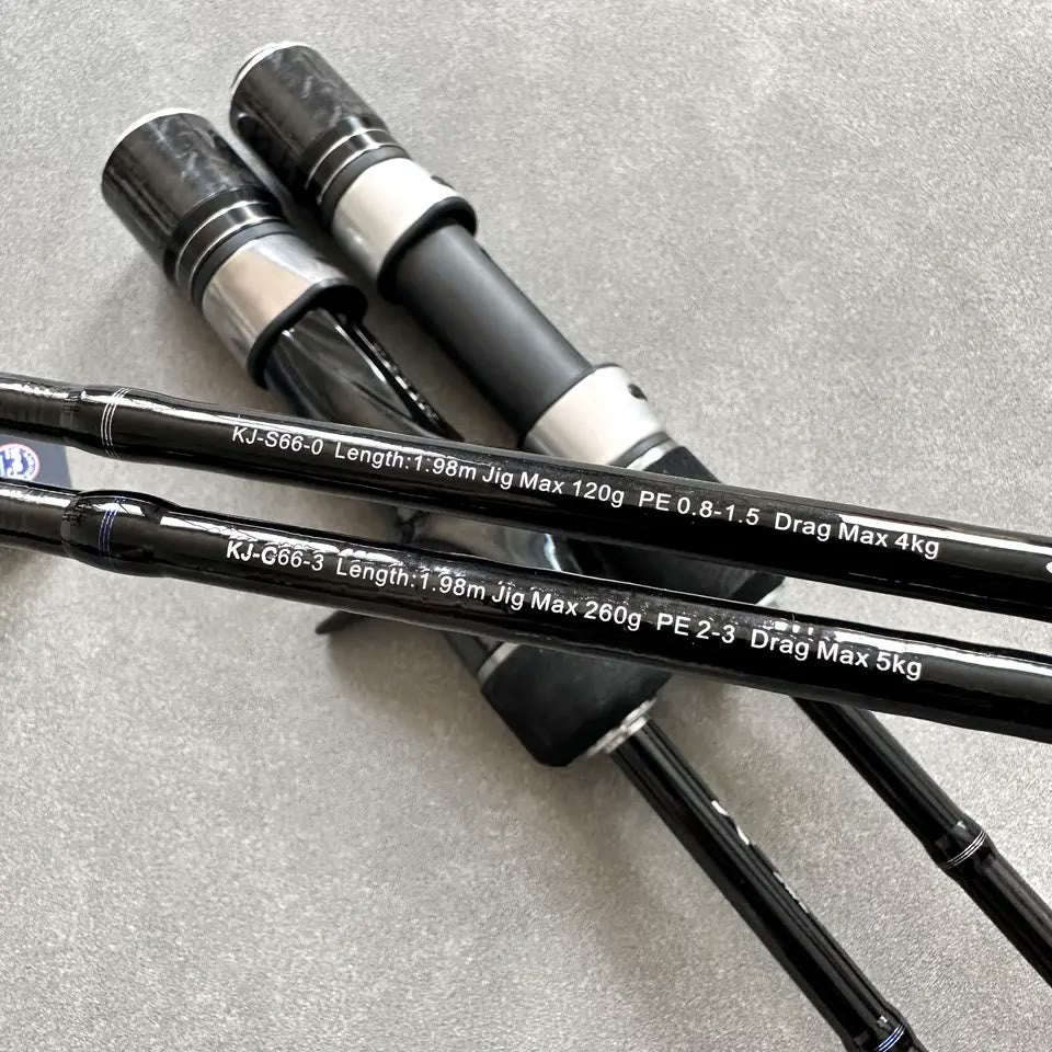 Slow Jigging Rod 1.98m | Toray Carbon, Fuji Guides