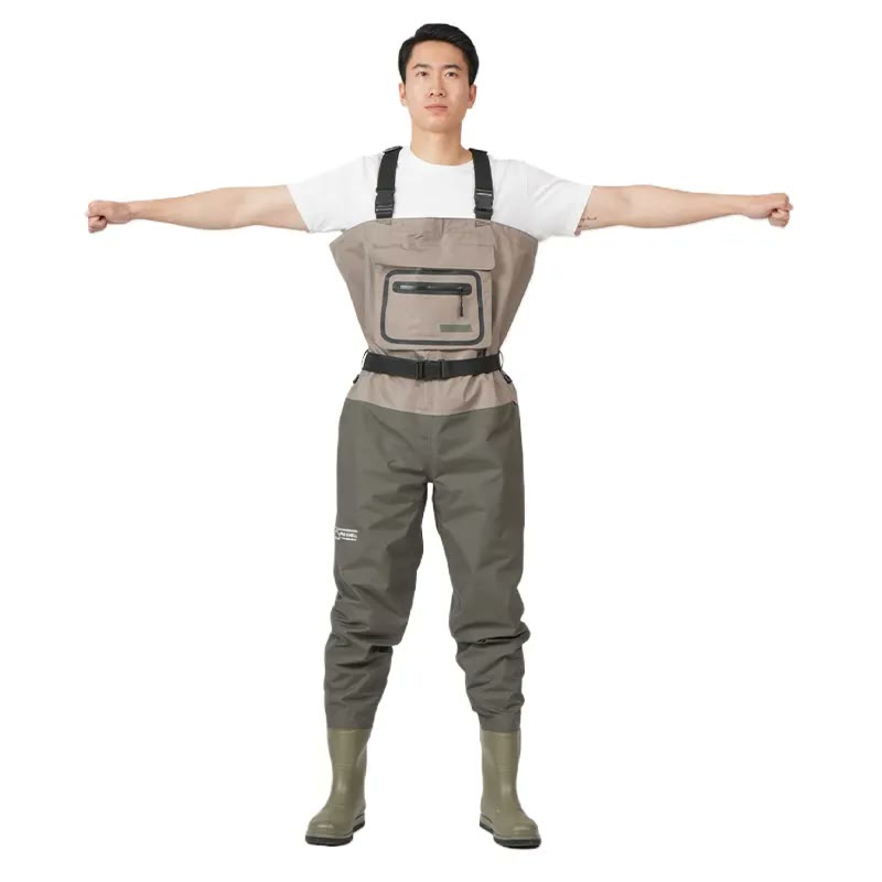 BACKWATER ANGLER Breathable Stockingfoot Chest Waders