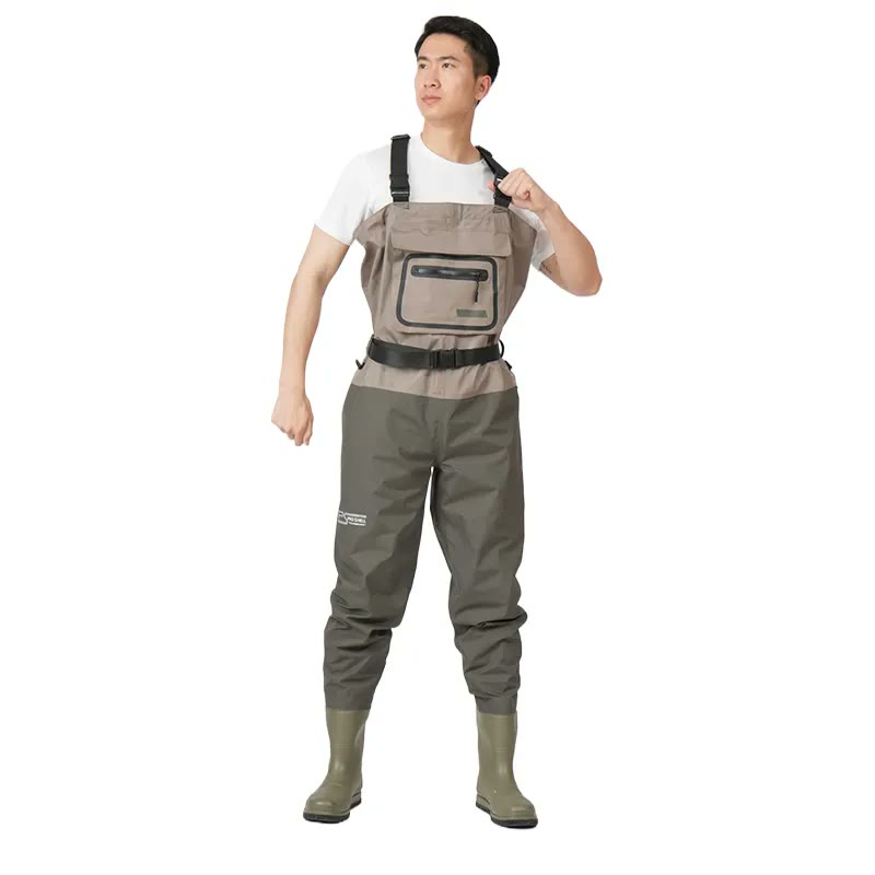 BACKWATER ANGLER Breathable Stockingfoot Chest Waders